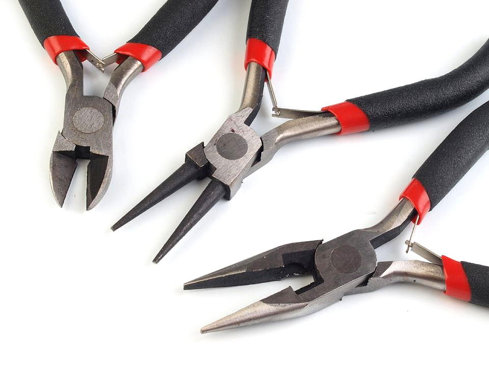 Jewelry making pliers set - Black (1 Piece)