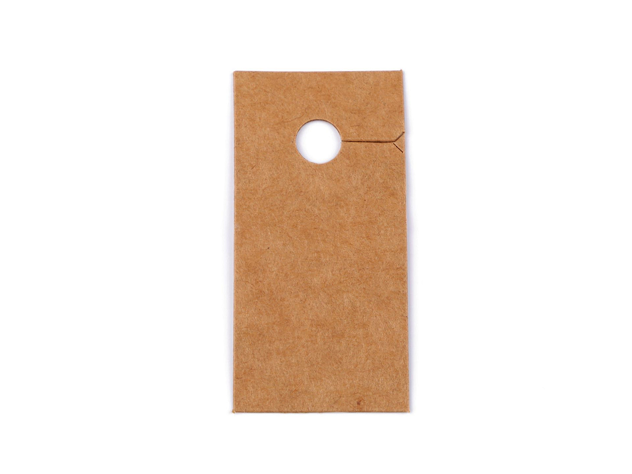 Paper tags for zippers 30x60 mm - White (200 Pieces)