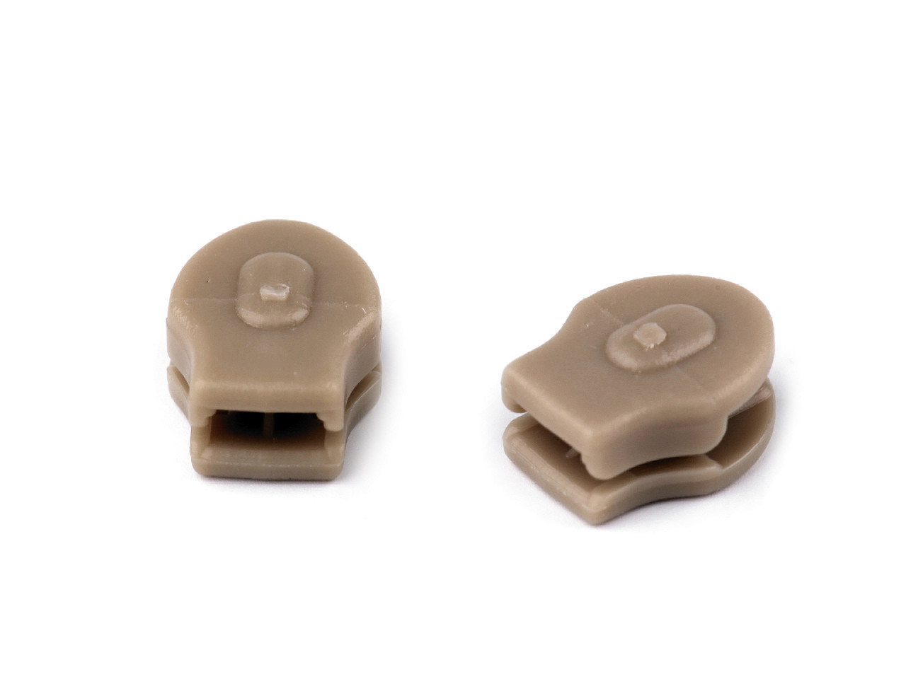 Slider for nylon zippers no 3 for bedding - White (100 Pieces)