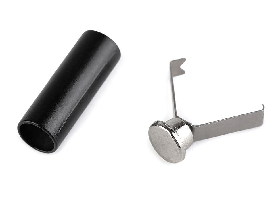 Cord end cap with integral grip ø5 mm - Black (20 Pieces)