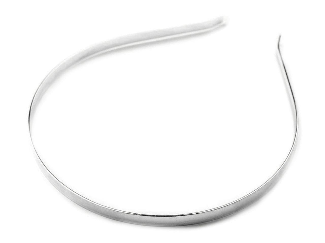 Base for headband / diy headband - Platinum (1 Piece)