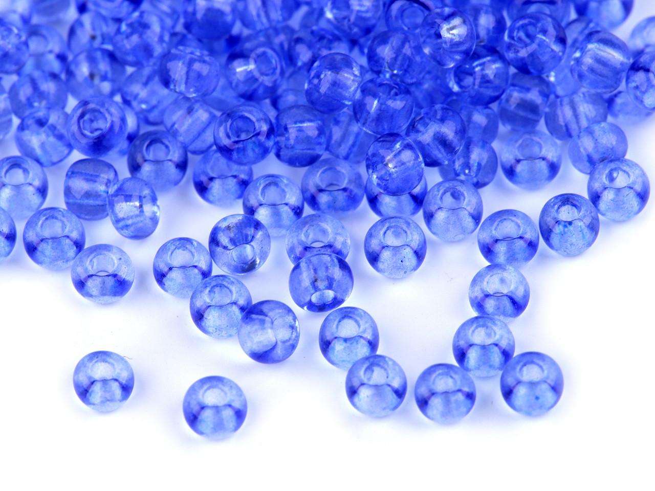 Seed beads rocaille preciosa 6/0 - 4 mm - Navy blue (20 Grams)