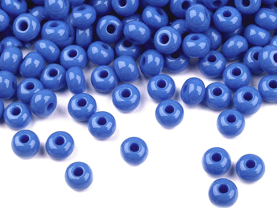 Seed beads rocaille preciosa 6/0 - 4 mm - Navy blue (20 Grams)