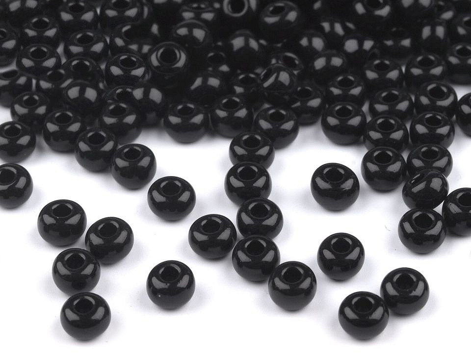 Seed beads rocaille preciosa 6/0 - 4 mm - Navy blue (20 Grams)