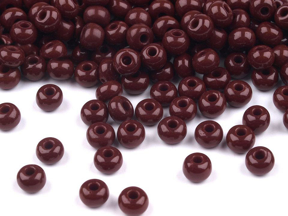 Seed beads rocaille preciosa 6/0 - 4 mm - Navy blue (20 Grams)