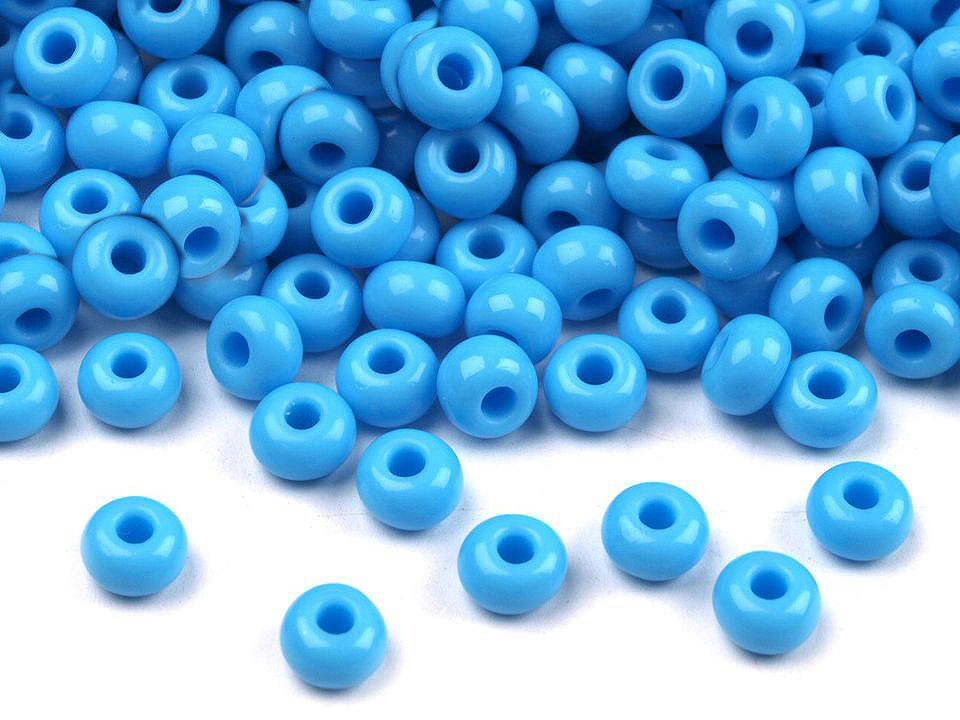 Seed beads rocaille preciosa 6/0 - 4 mm - Navy blue (20 Grams)