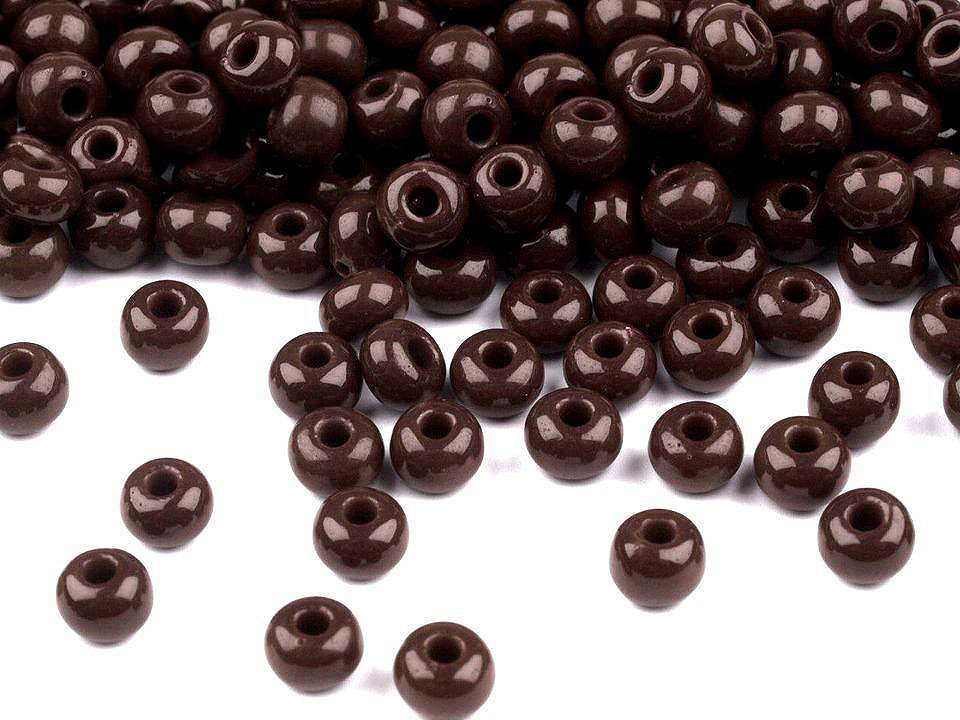 Seed beads rocaille preciosa 6/0 - 4 mm - Navy blue (20 Grams)