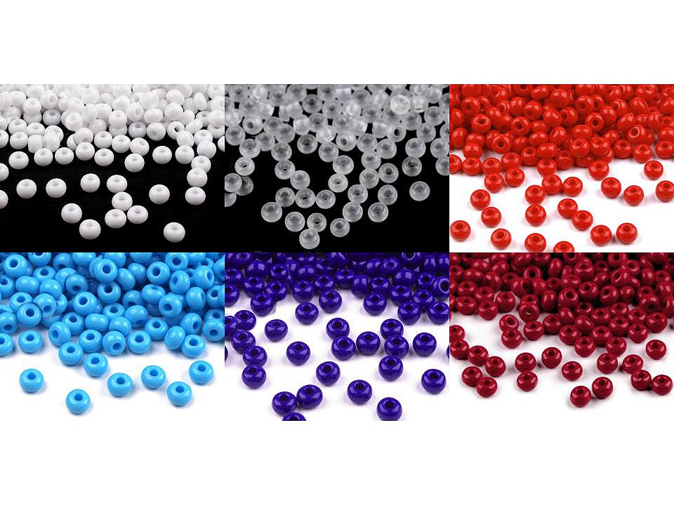 Seed beads rocaille preciosa 6/0 - 4 mm - Navy blue (20 Grams)