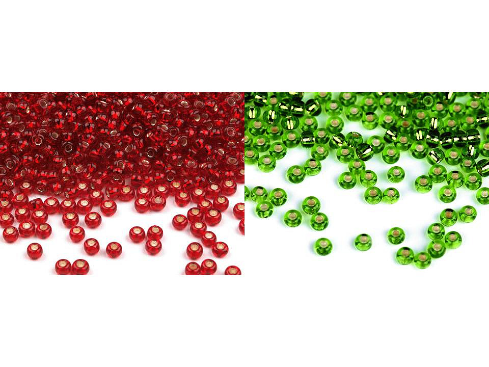 Seed beads preciosa 10/0 - 2.3 mm - Red strawberry (10 Grams)