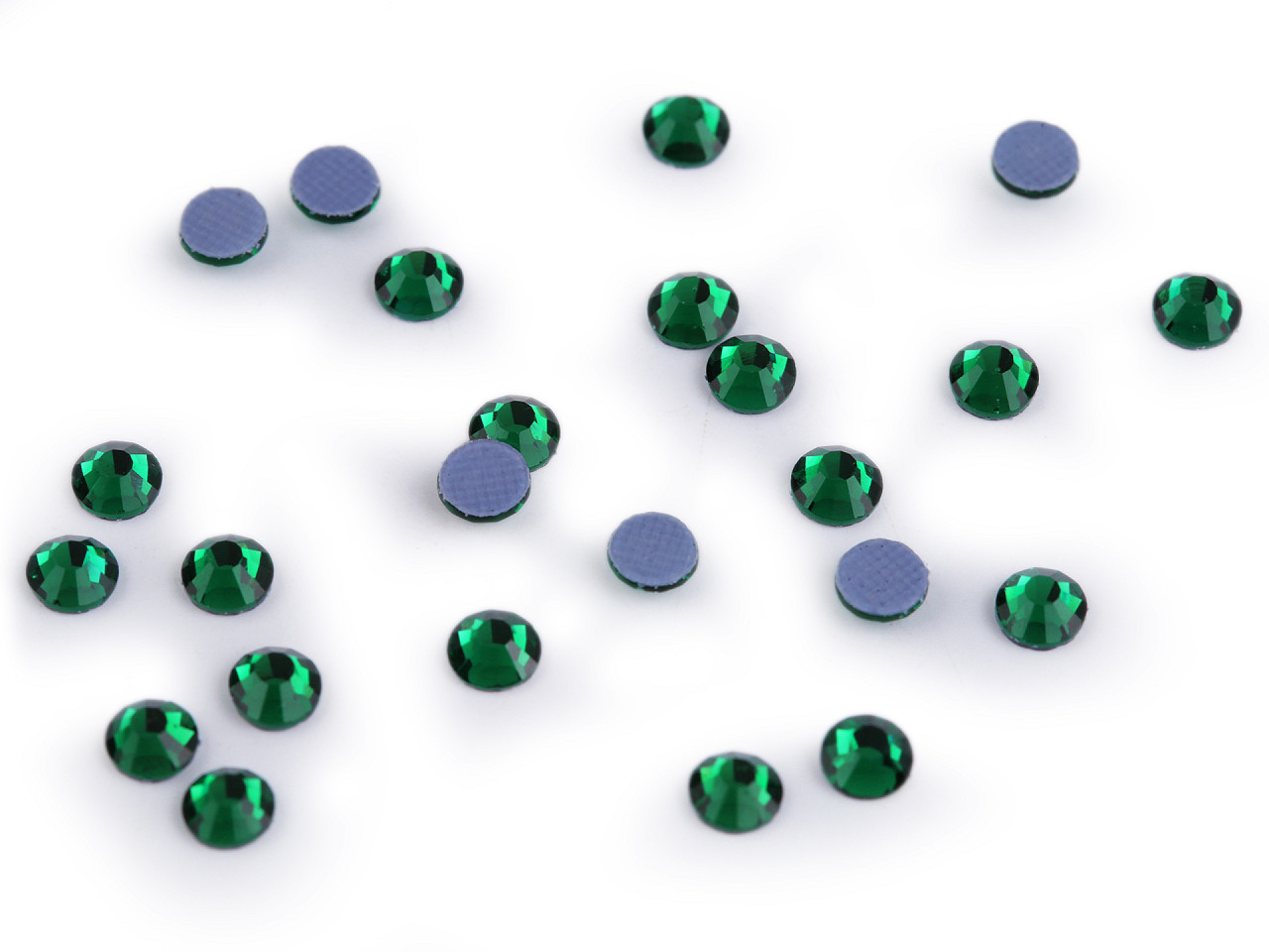 Iron-on hotfix rhinestones, size ss16 - Jet (41 Grams)