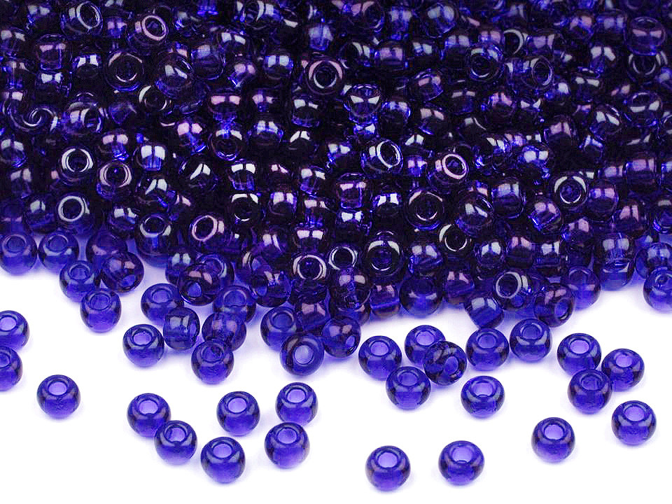 Seed beads preciosa 10/0 - 2.3 mm - King blue (20 Grams)