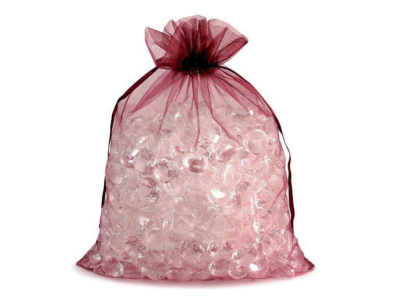 Organza gift bag 20x26 cm - Silver (100 Pieces)