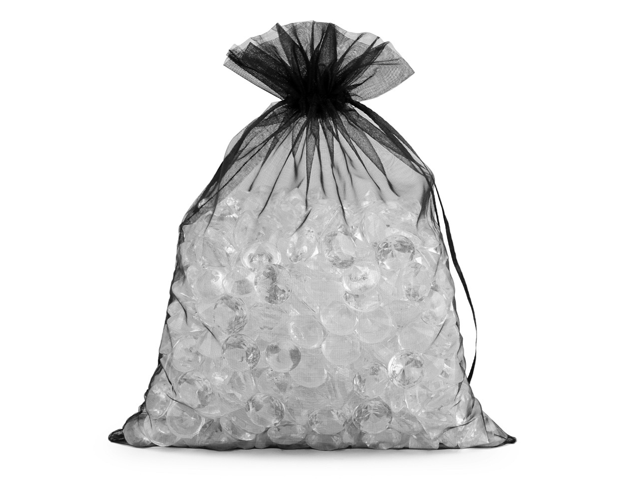 Organza gift bag 20x26 cm - Silver (100 Pieces)