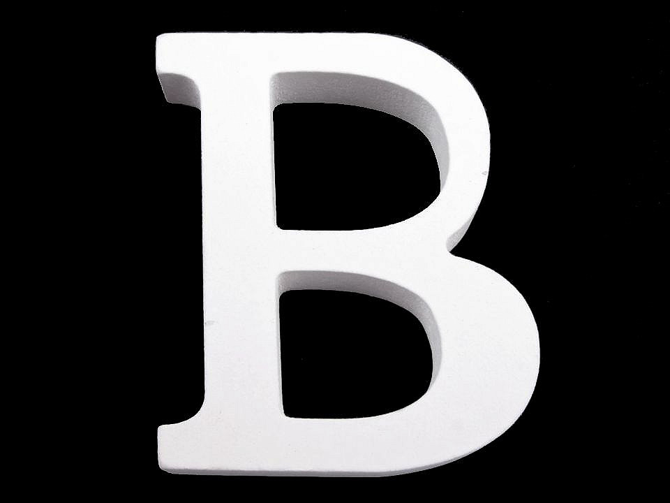 3d decorative numbers of alphabet - White (20 Pieces)