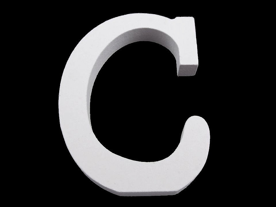 3d decorative numbers of alphabet - White (20 Pieces)