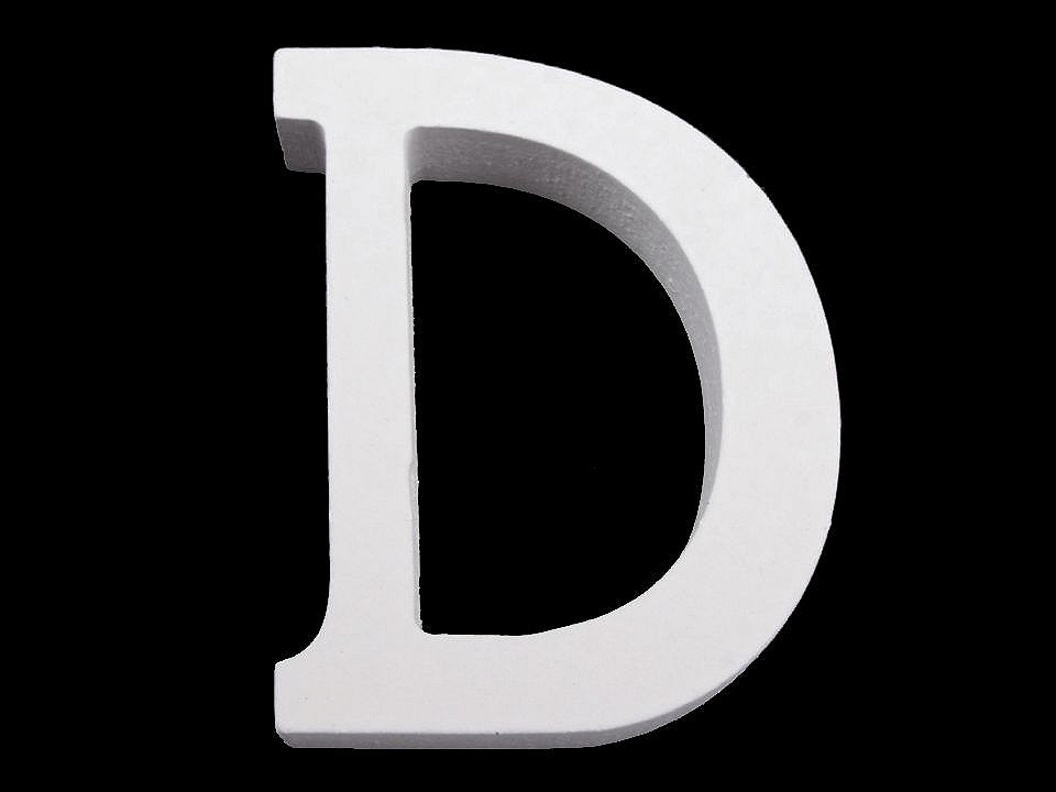 3d decorative numbers of alphabet - White (20 Pieces)