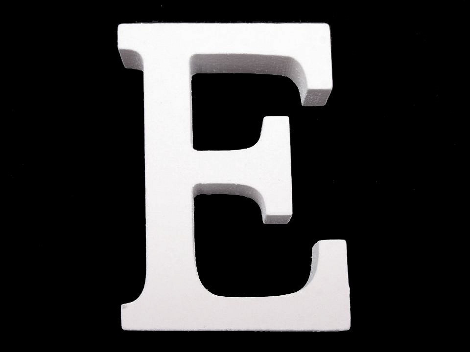 3d decorative numbers of alphabet - White (20 Pieces)