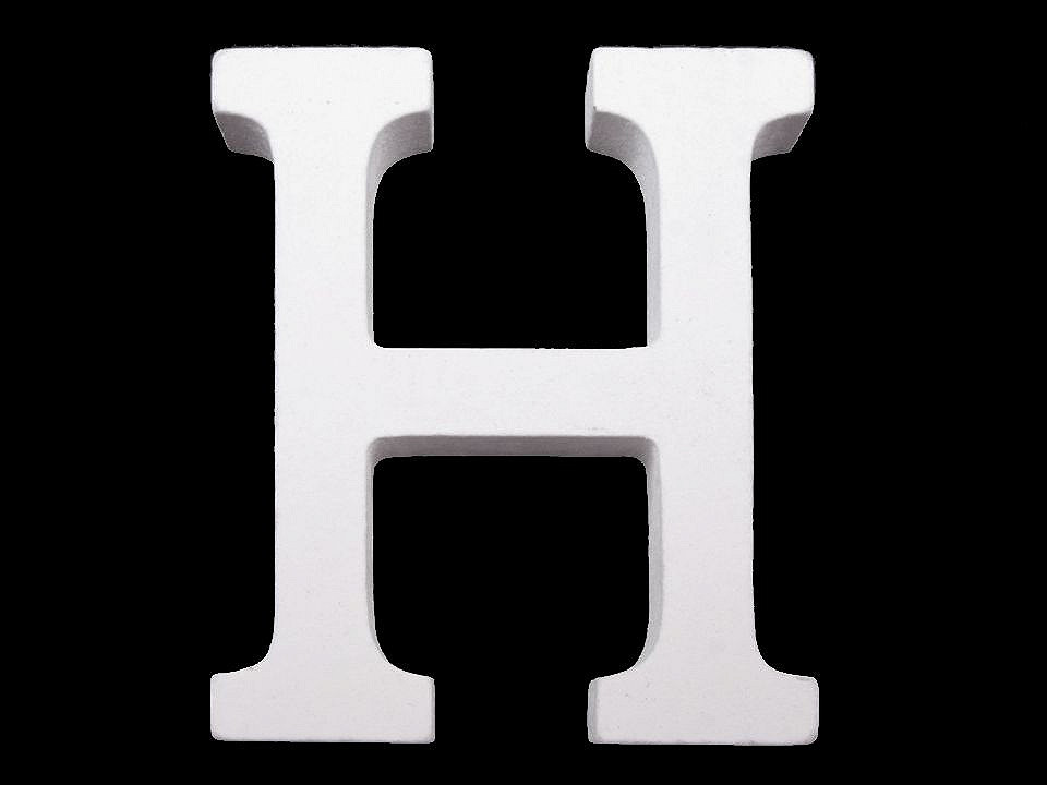 3d decorative numbers of alphabet - White (20 Pieces)
