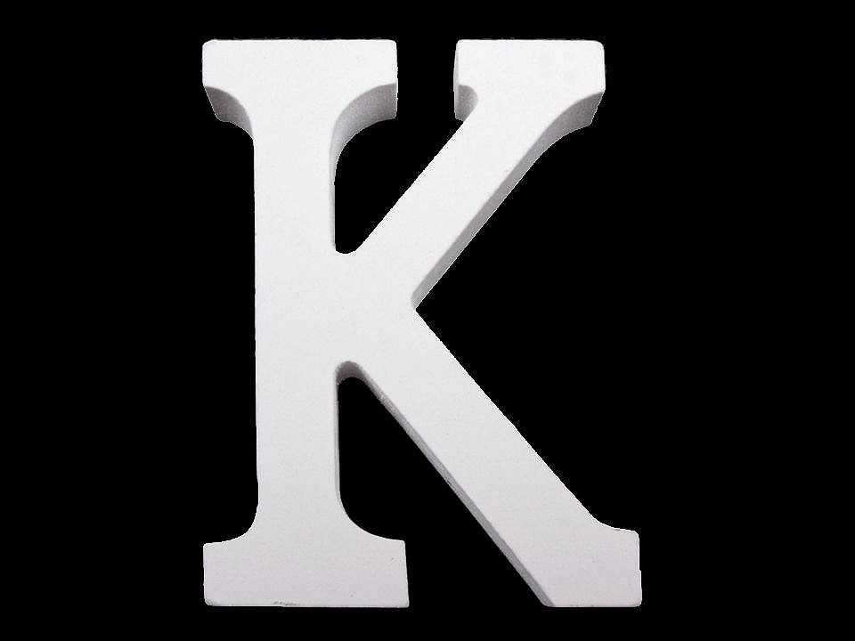 3d decorative numbers of alphabet - White (20 Pieces)