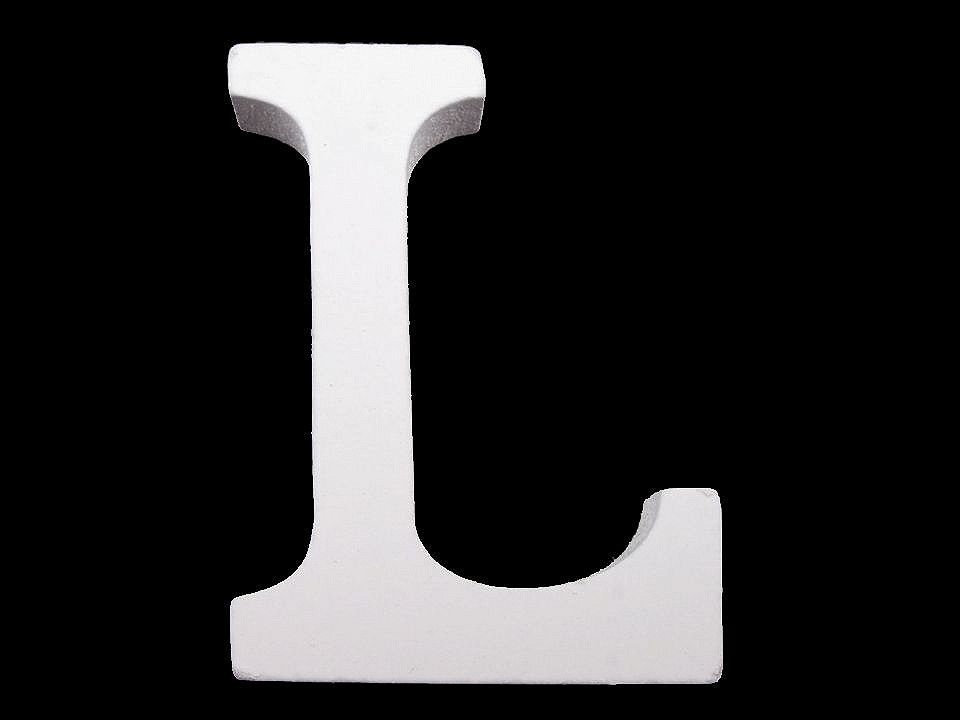 3d decorative numbers of alphabet - White (20 Pieces)