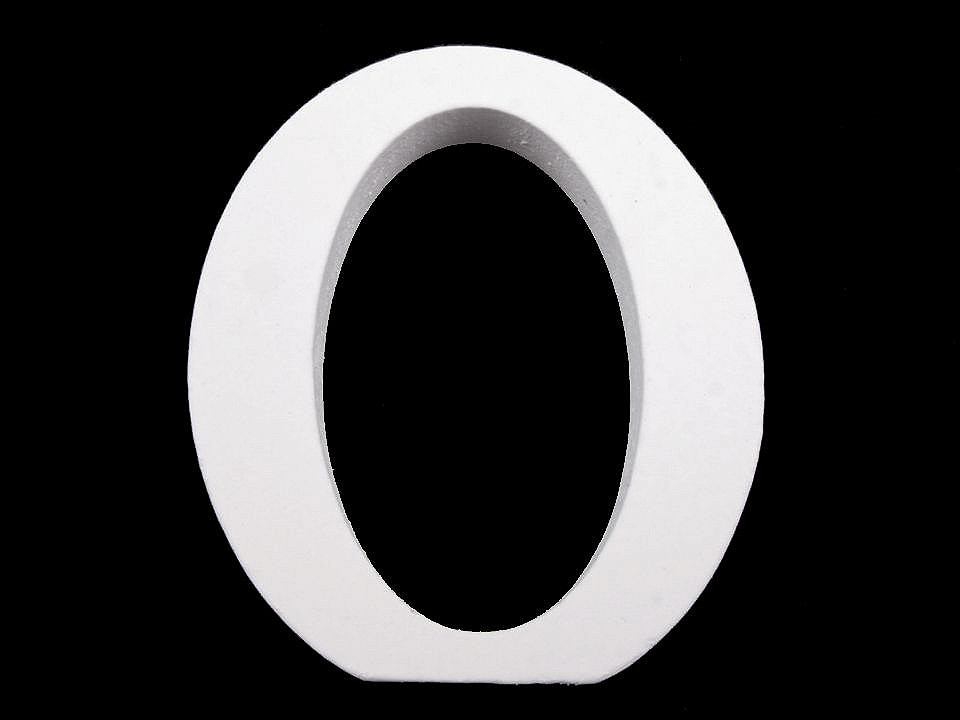 3d decorative numbers of alphabet - White (20 Pieces)