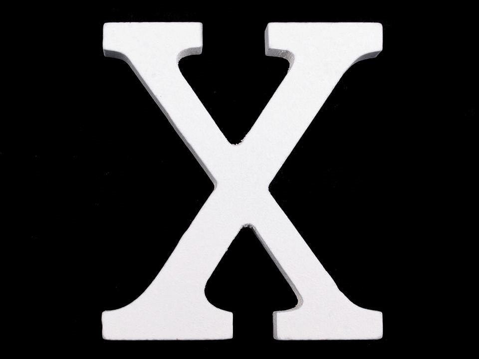 3d decorative numbers of alphabet - White (20 Pieces)