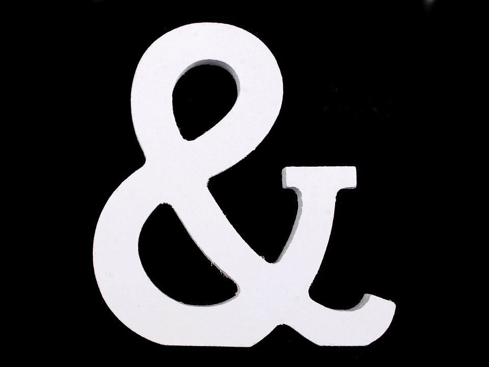 3d decorative numbers of alphabet - White (20 Pieces)