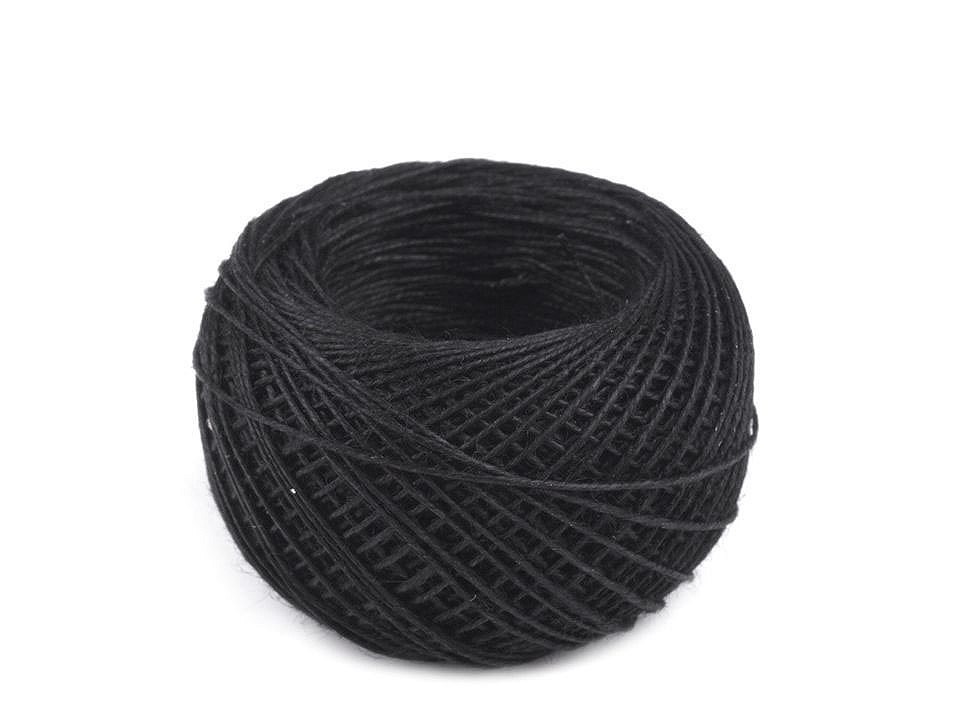 100% linen / flax thread 50 m plastic jar - Deep water (10 Pieces)