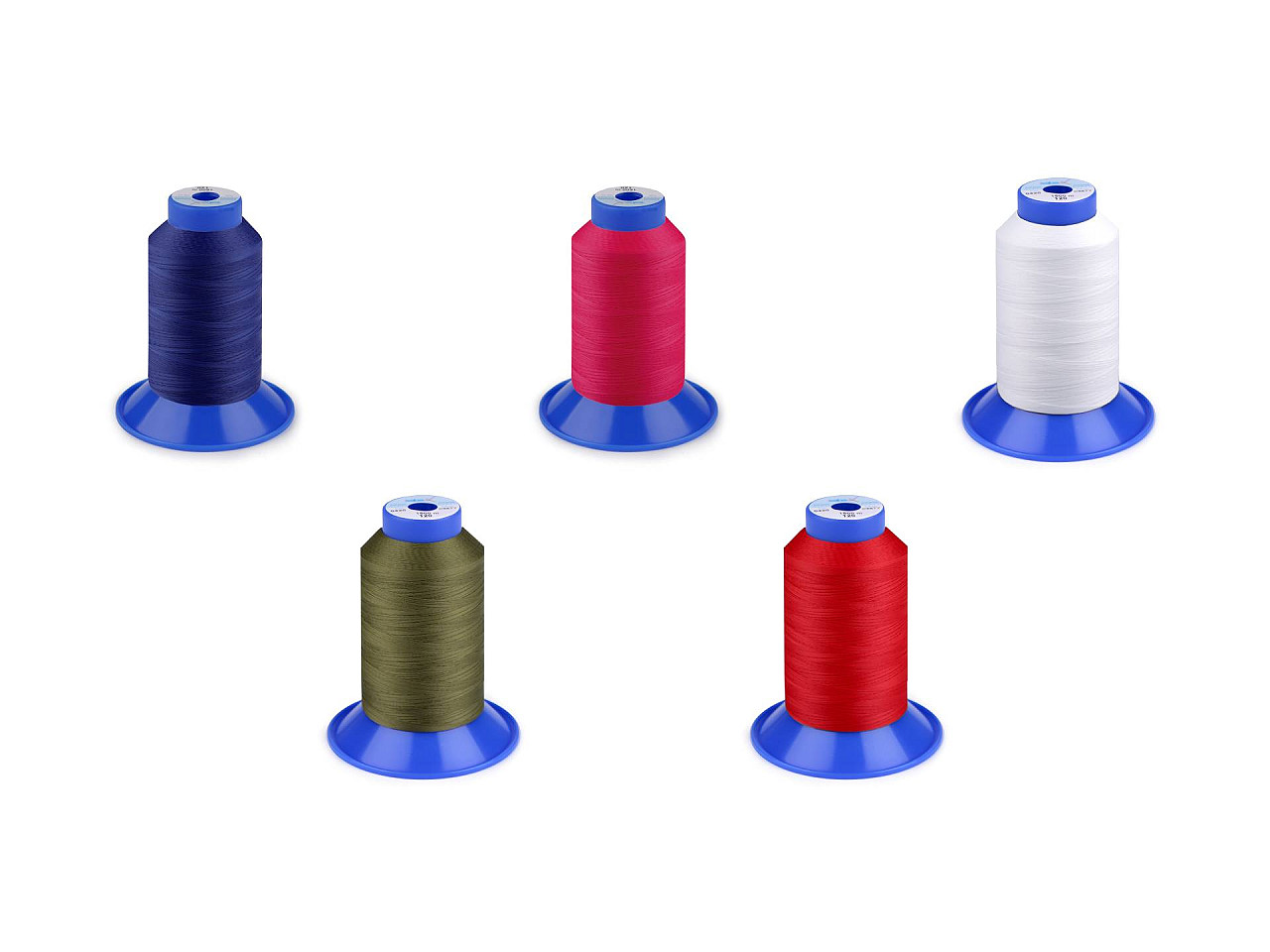 Elastic thread sabaflex 120; 1500 m - Light blue (1 Piece)