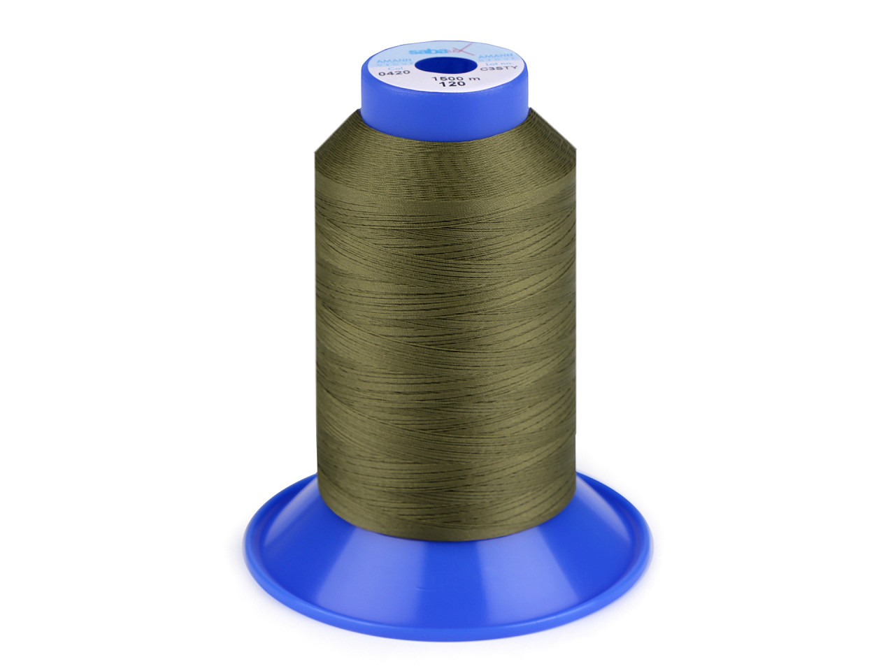 Elastic thread sabaflex 120; 1500 m - Light blue (1 Piece)