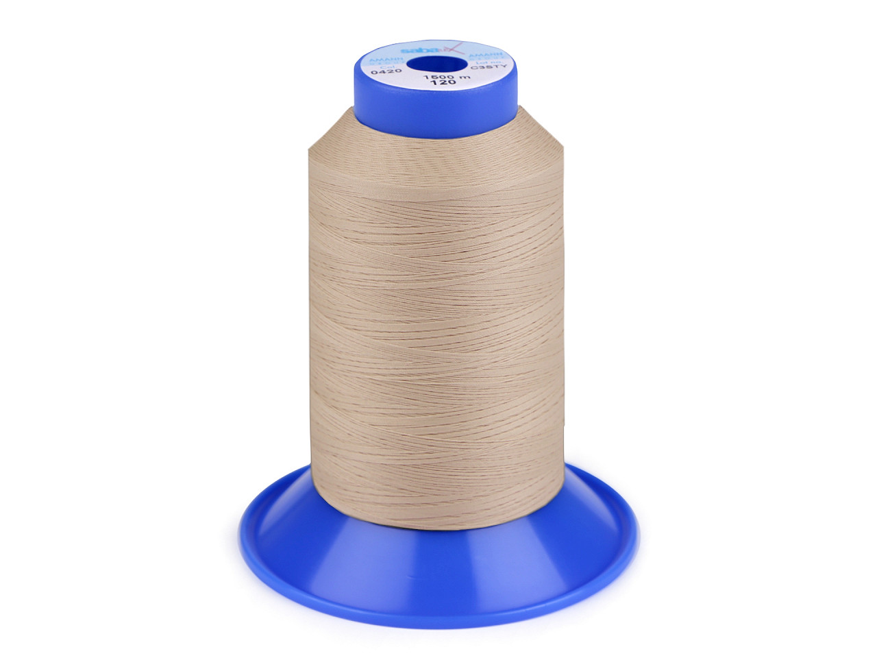 Elastic thread sabaflex 120; 1500 m - Light blue (1 Piece)