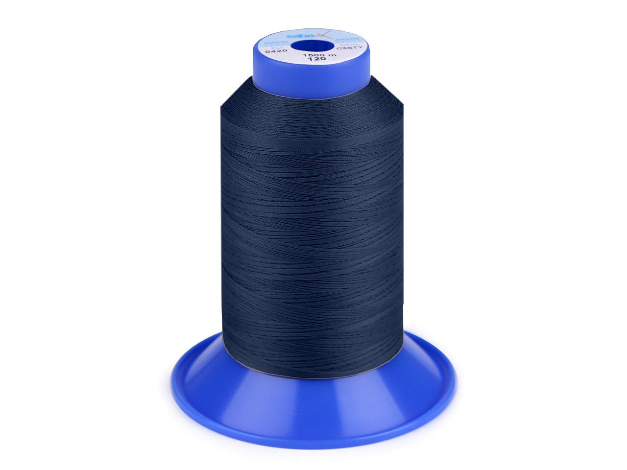 Elastic thread sabaflex 120; 1500 m - Light blue (1 Piece)