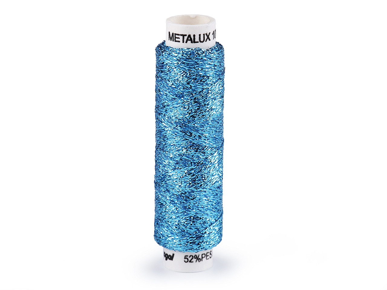 Embroidery threads 100 m metalux - Blue (10 Pieces)