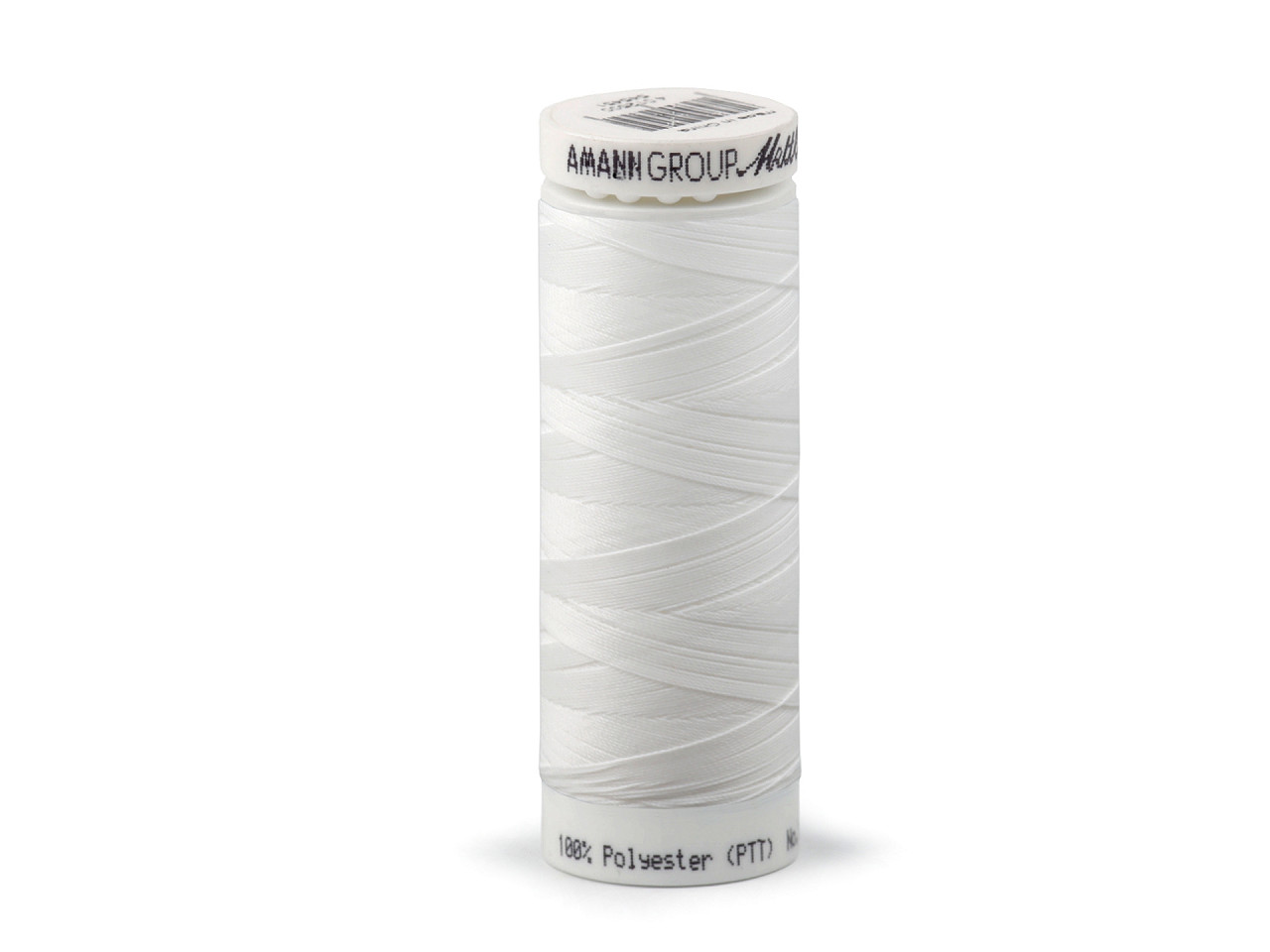 Polyester elastic threads seraflex mettler 130 m - Black (5 Pieces)