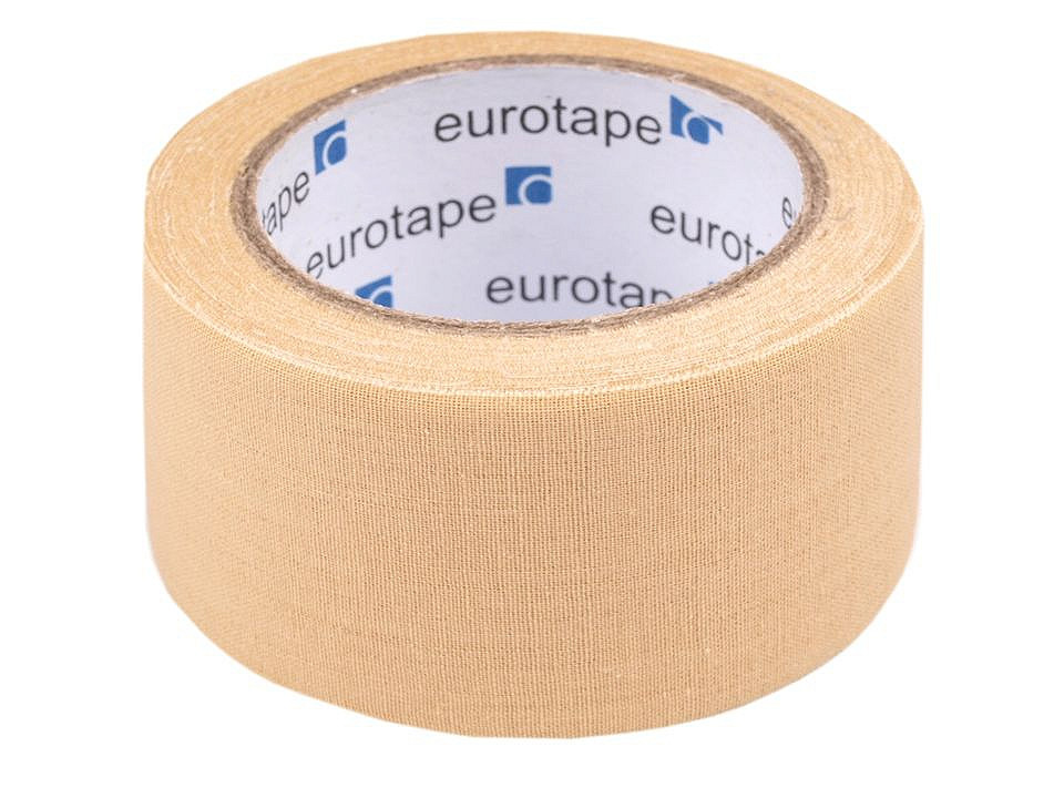 Carpet tape adhesive 10 m width 48 mm - Black (1 Piece)