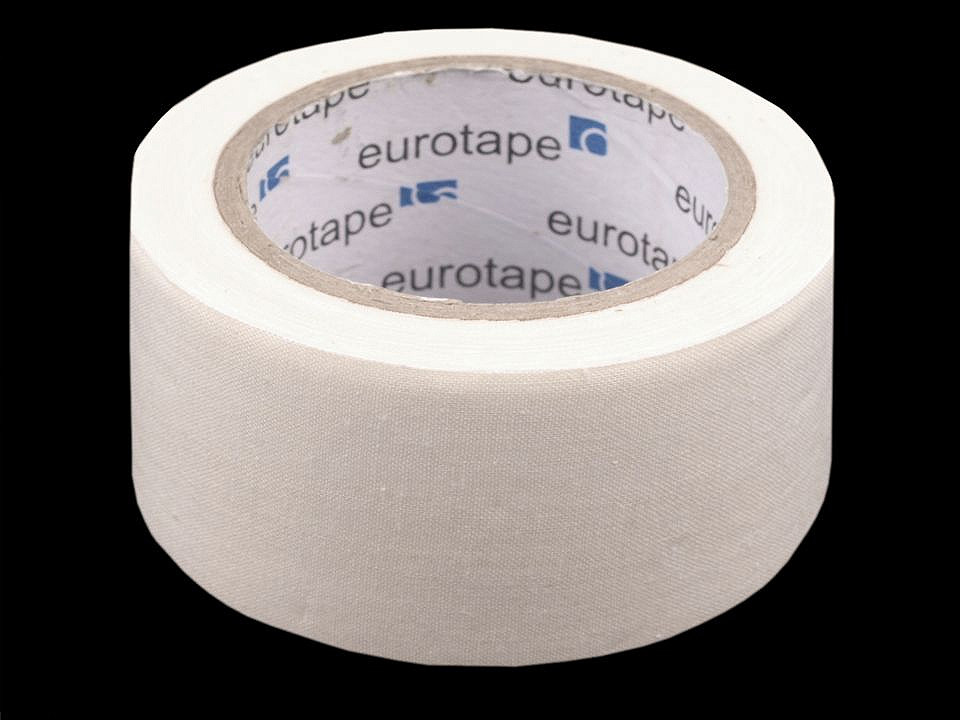 Carpet tape adhesive 10 m width 48 mm - Black (1 Piece)