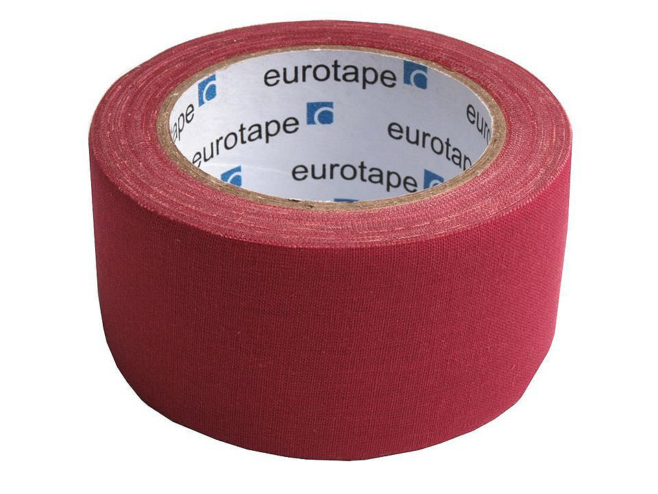 Carpet tape adhesive 10 m width 48 mm - Black (1 Piece)