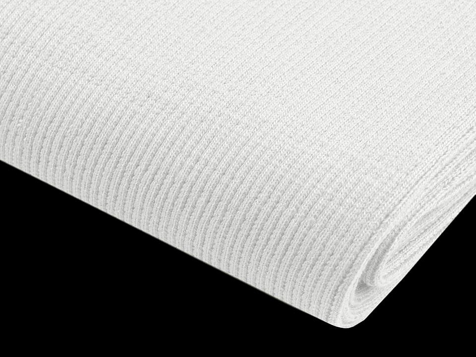 Elastic rib knit fabric - Creamy light (1 Meter)