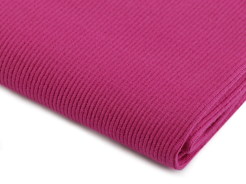 Elastic rib knit fabric - Creamy light (1 Meter)