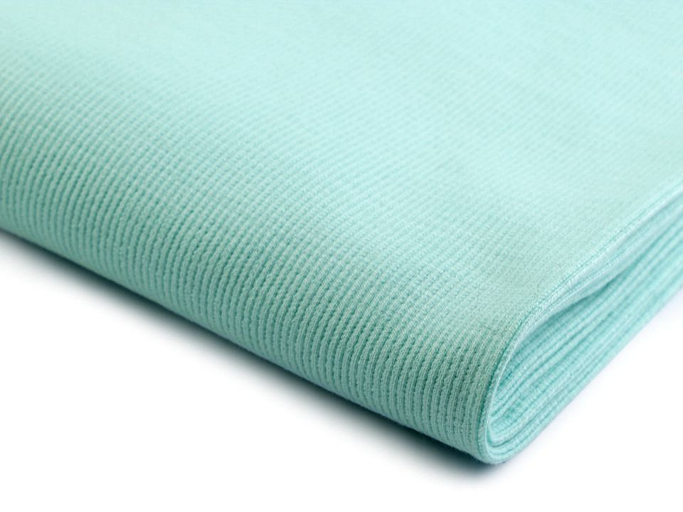 Elastic rib knit fabric - Creamy light (1 Meter)