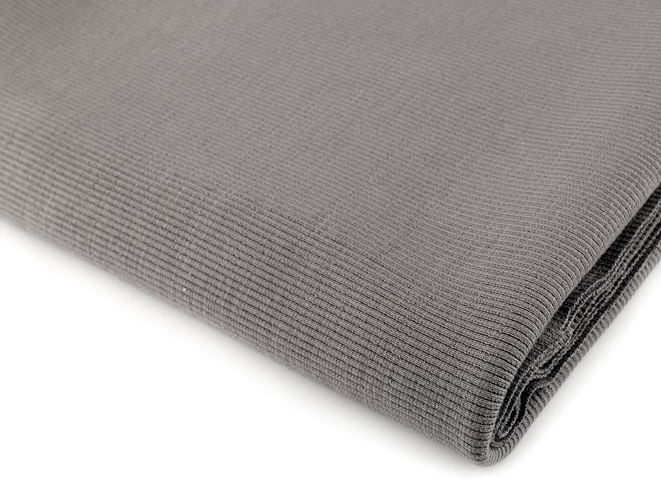 Elastic rib knit fabric - Creamy light (1 Meter)