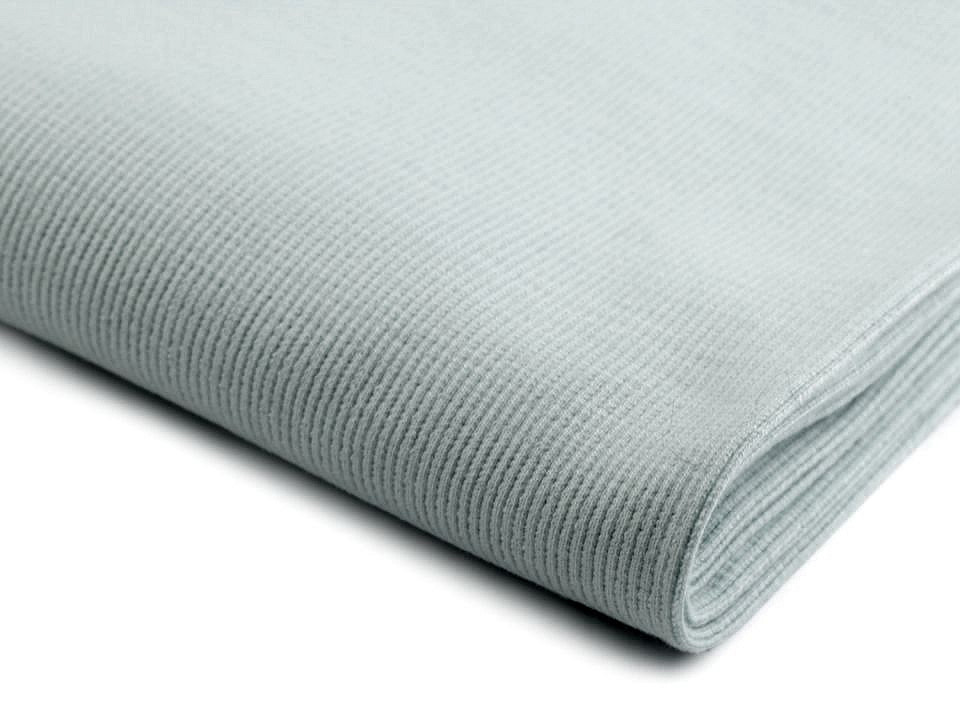 Elastic rib knit fabric - Creamy light (1 Meter)