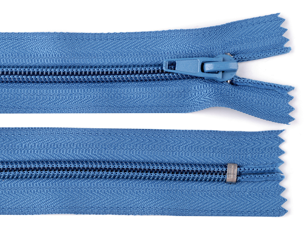 Nylon zipper, no 5, closed-end 18cm pol - Red (1 Piece)
