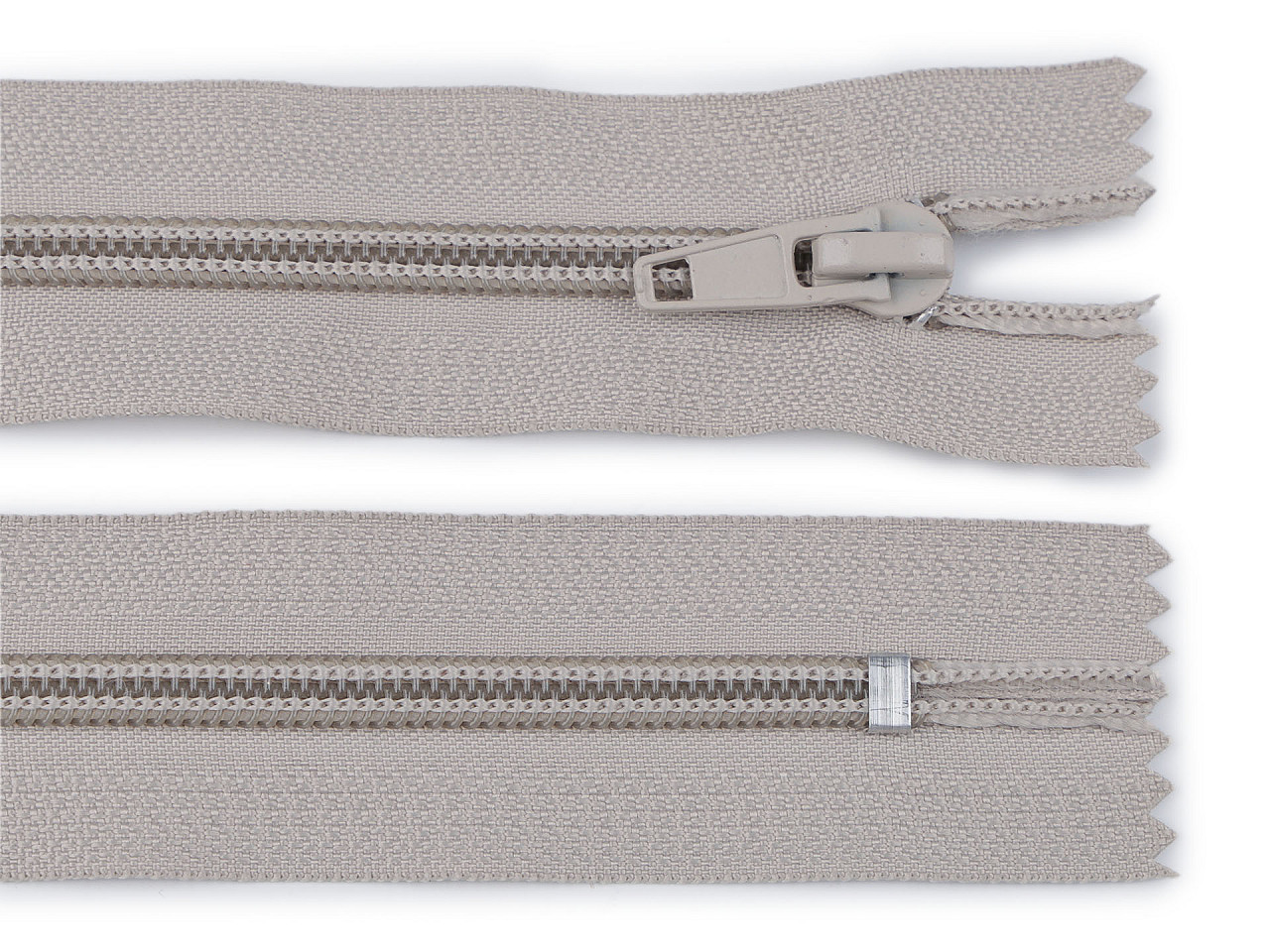 Nylon zipper, no 5, closed-end 18cm pol - Red (1 Piece)