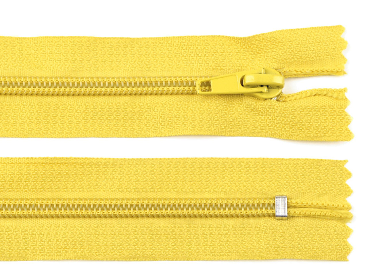 Nylon zipper, no 5, closed-end 18cm pol - Red (1 Piece)
