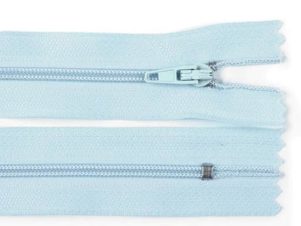 Nylon zipper, no 3, length 40 cm pinlock - Off white (1 Piece)