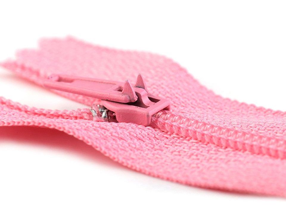 Nylon zipper, no 3, length 40 cm pinlock - Off white (1 Piece)