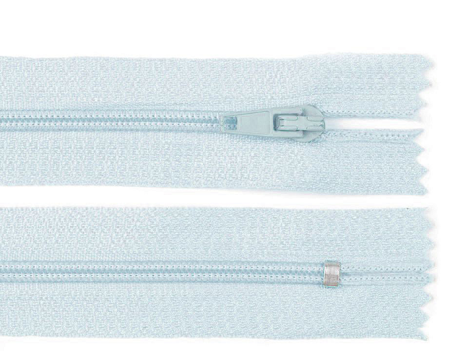 Nylon zipper no 3, length 20 cm autolock - Taupe (1 Piece)