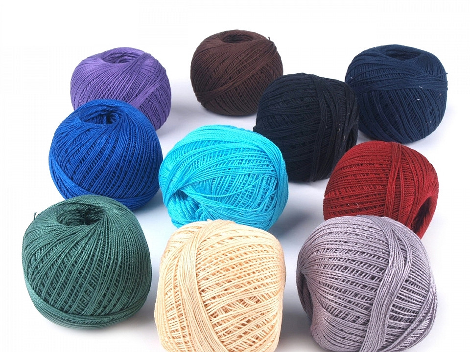 Cotton yarn snehurka nitarna czech rep. - Afterglow (10 Pieces)