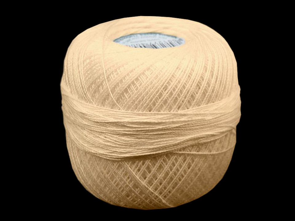 Cotton yarn kordonet 10; 15; 30; 50; 60; 80 - White (10 Pieces)